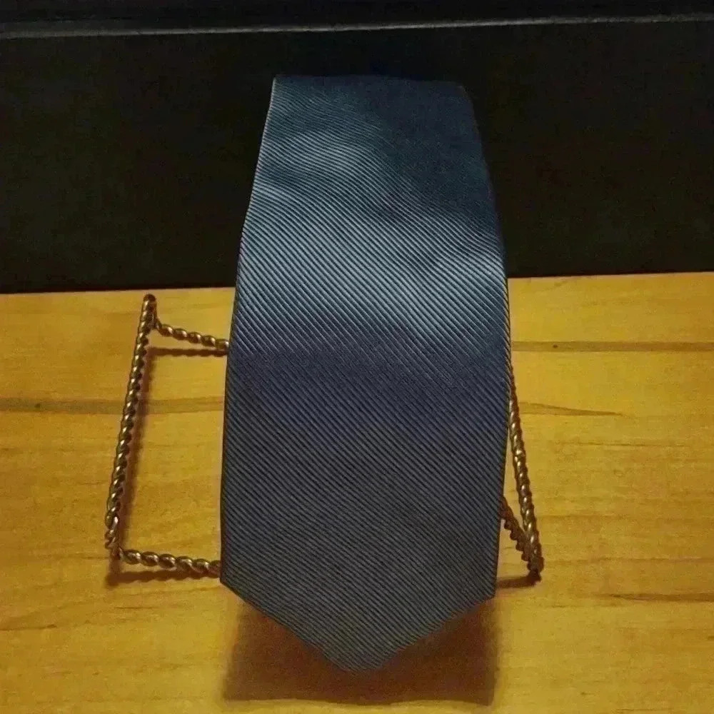 Bruno Piattelli 100% silk‎ blue tie